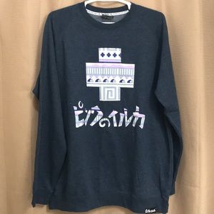 PINK + DOLPHIN SWEATSHIRT